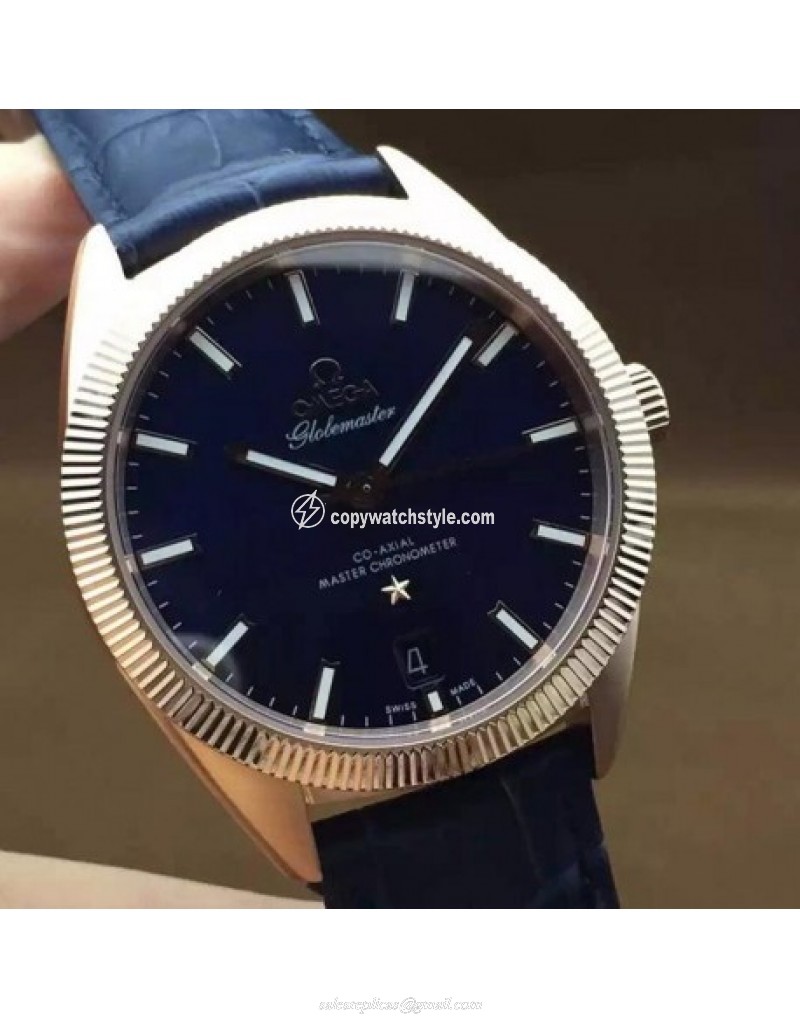 Omega Constellation Globemaster 39MM Rose Gold Blue Omega Constellation Globemaster 39MM Rose Gold Blue