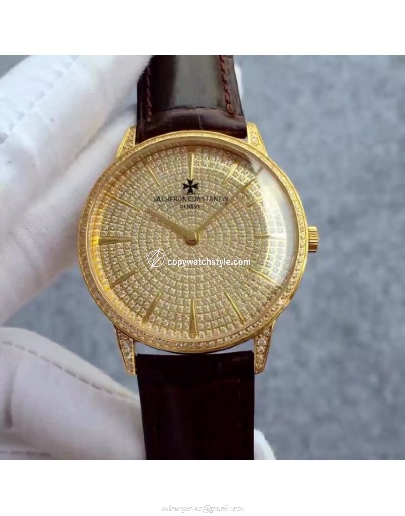Vacheron Constantin Patrimony 86615/CA2R Yellow Gold & Diamonds Diamonds Vacheron Constantin Patrimony 86615/CA2R Yellow Gold & Diamonds Diamonds