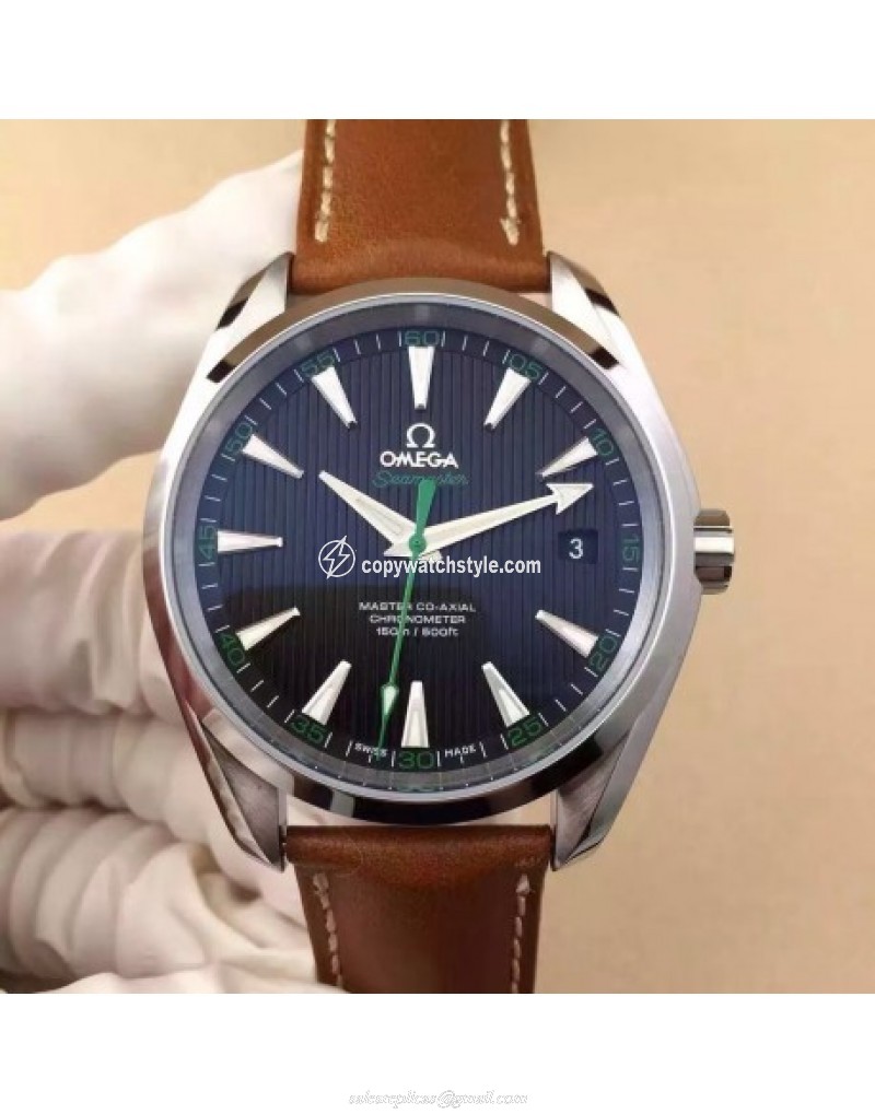 Omega Seamaster Aqua Terra 150M Golf 41MM Stainless Steel Black Omega Seamaster Aqua Terra 150M Golf 41MM Stainless Steel Black