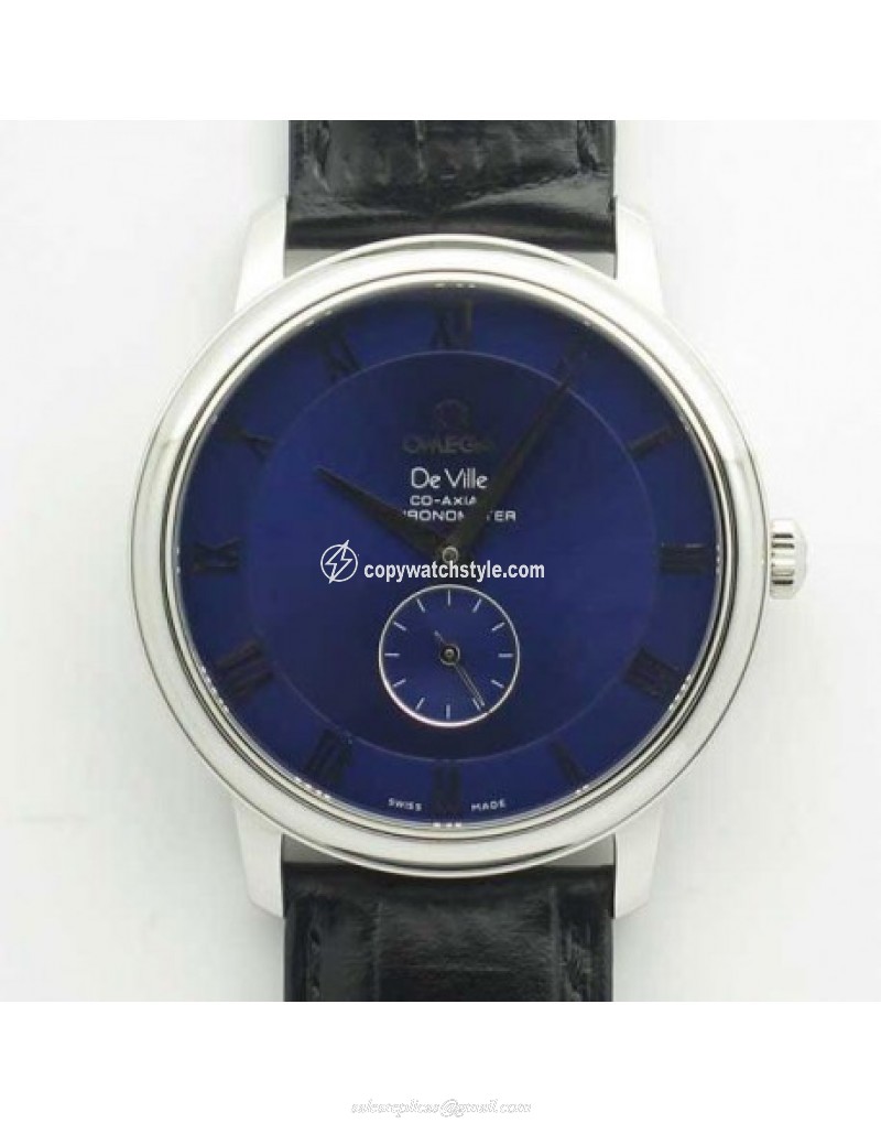 Omega De Ville Prestige Co-Axial Small Seconds 39MM 4813.50.01 TWF Stainless Steel Blue Omega De Ville Prestige Co-Axial Small Seconds 39MM 4813.50.01 TWF Stainless Steel Blue