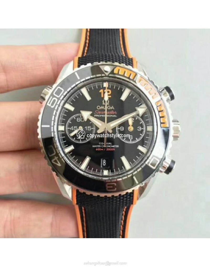 Omega Seamaster Planet Ocean 600M Chronograph 215.32.46.51.01.001 OM V2 Stainless Steel Black 