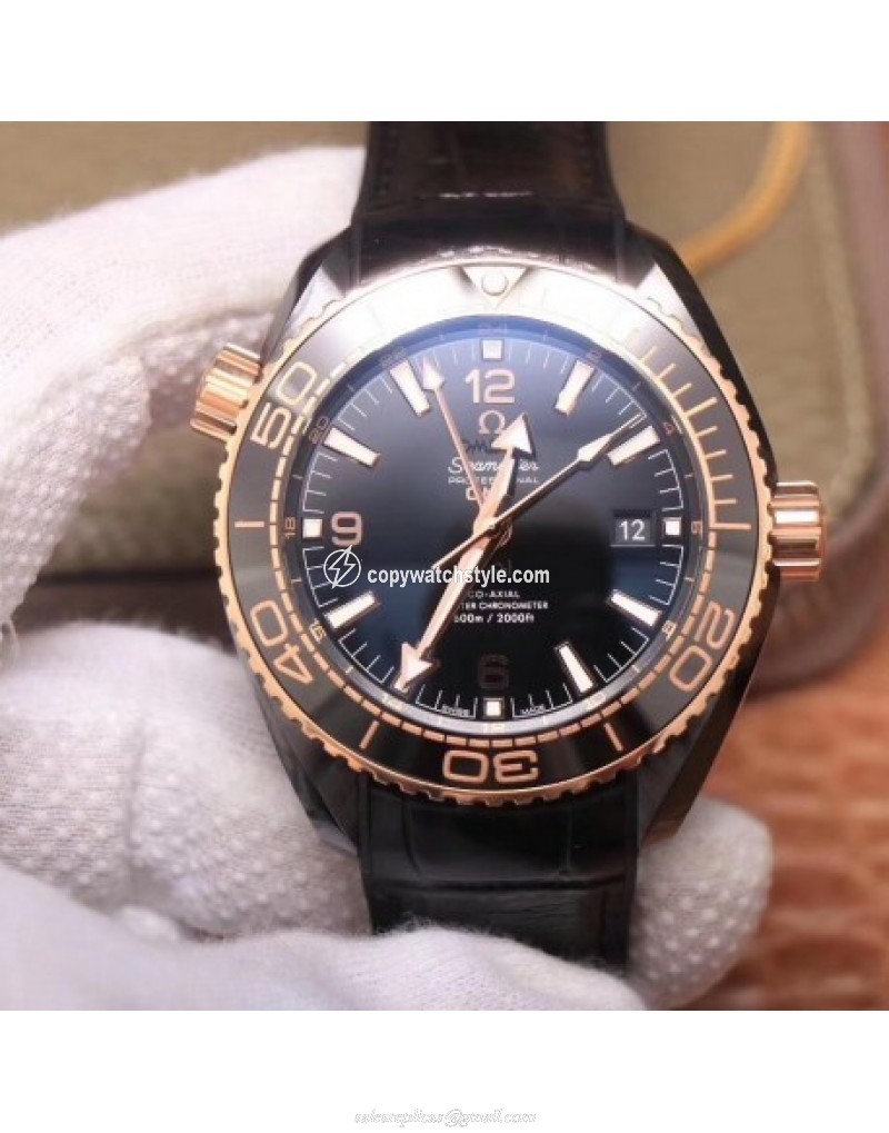 Omega Seamaster Planet Ocean 600M GMT Deep Black 215.63.46.22.01.001 VS PVD Black Omega Seamaster Planet Ocean 600M GMT Deep Black 215.63.46.22.01.001 VS PVD Black