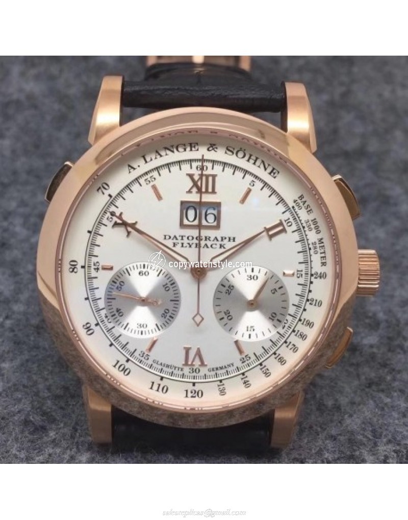 A. Lange & Sohne Datograph Flyback BM Rose Gold White A. Lange & Sohne Datograph Flyback BM Rose Gold White