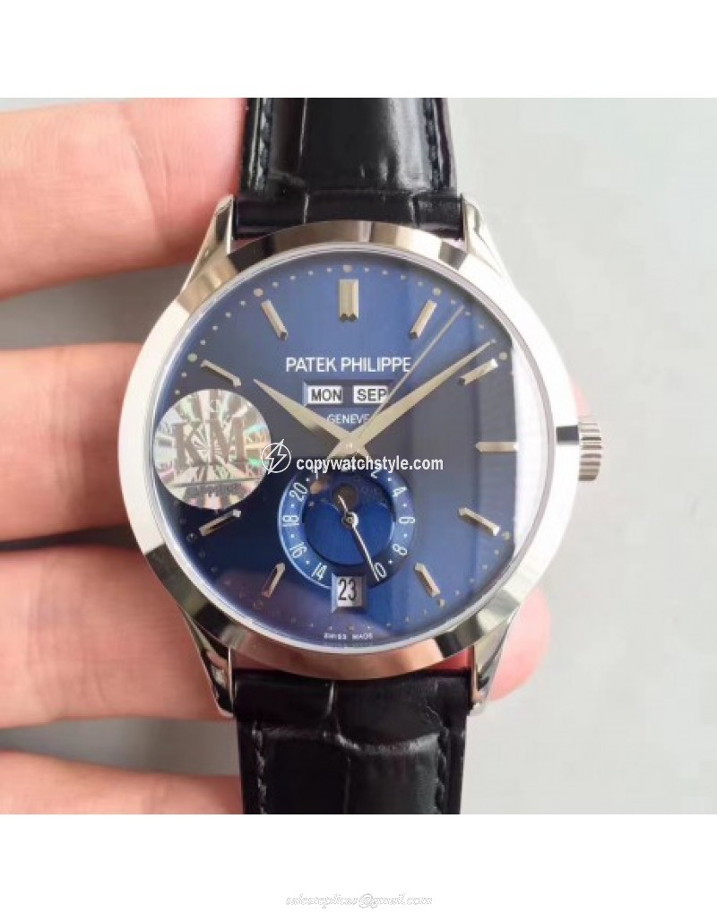 Patek Philippe Annual Calendar 5396G KM Stainless Steel Blue Patek Philippe Annual Calendar 5396G KM Stainless Steel Blue