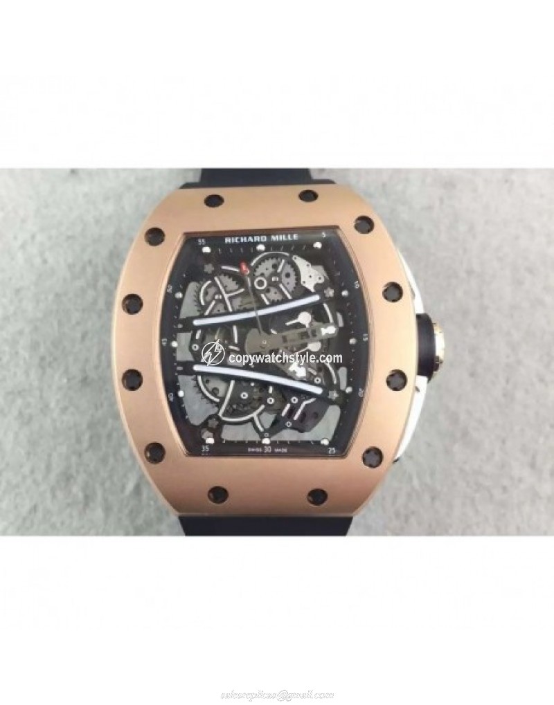Richard Mille RM61 Rose Gold Skeleton Richard Mille RM61 Rose Gold Skeleton