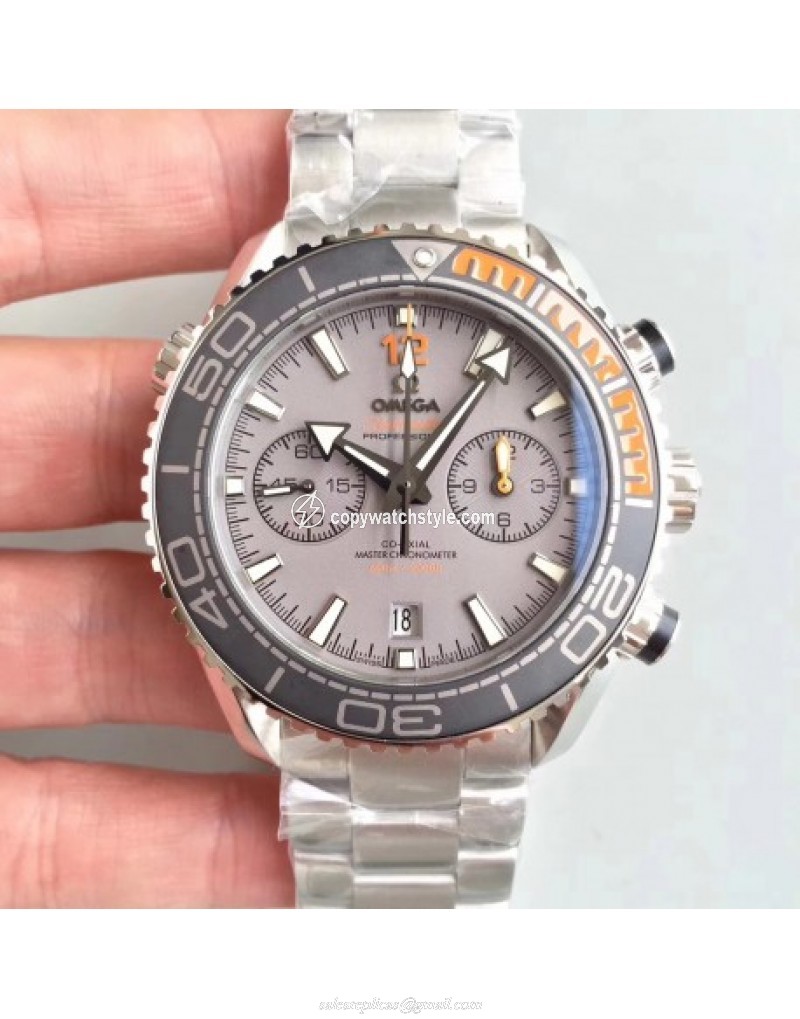 Omega Seamaster Planet Ocean 600M Chronograph 215.90.46.51.99.001 OM V2 Stainless Steel Grey Omega Seamaster Planet Ocean 600M Chronograph 215.90.46.51.99.001 OM V2 Stainless Steel Grey