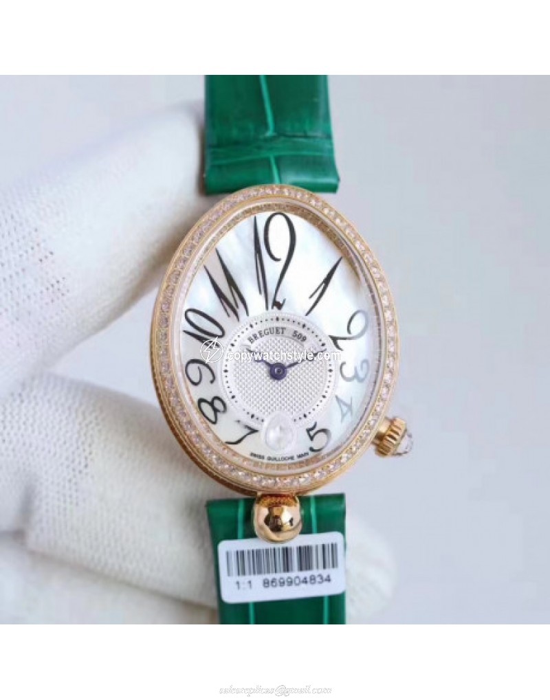 Breguet Reine de Naples 8918BA/58/964/D00D ZF Yellow Gold & Diamonds Mother Of Pearl Breguet Reine de Naples 8918BA/58/964/D00D ZF Yellow Gold & Diamonds Mother Of Pearl