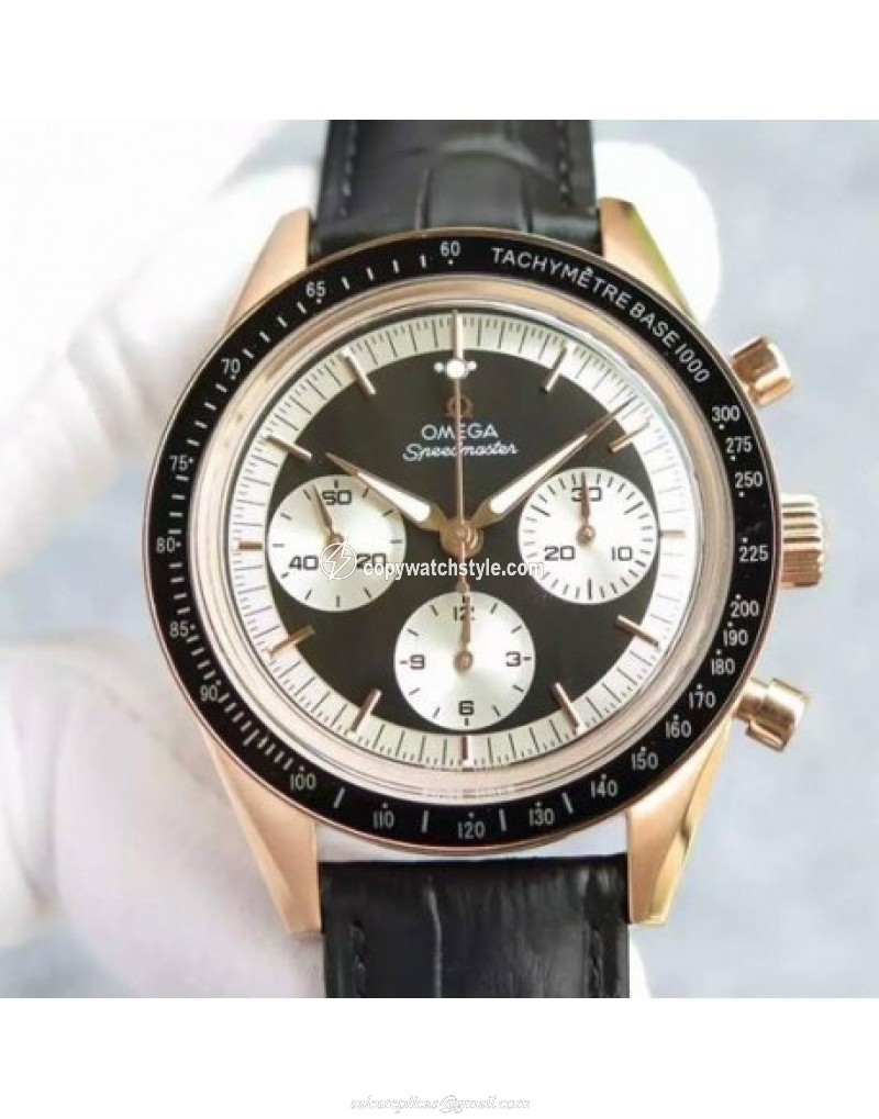 Omega Speedmaster Moonwatch Limited Edition Rose Gold Black 