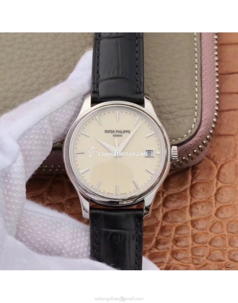 Patek Philippe Calatrava 5227 ZF Stainless Steel Beige 