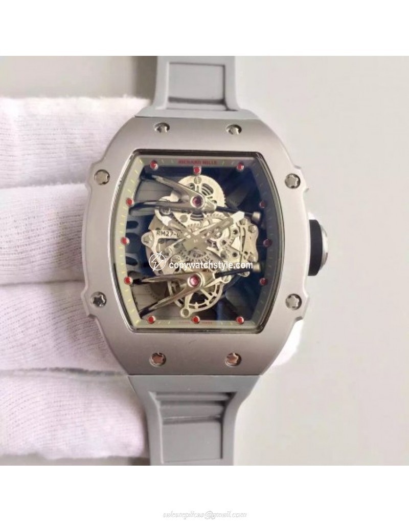 Richard Mille RM27-02 Stainless Steel Grey & Skeleton 