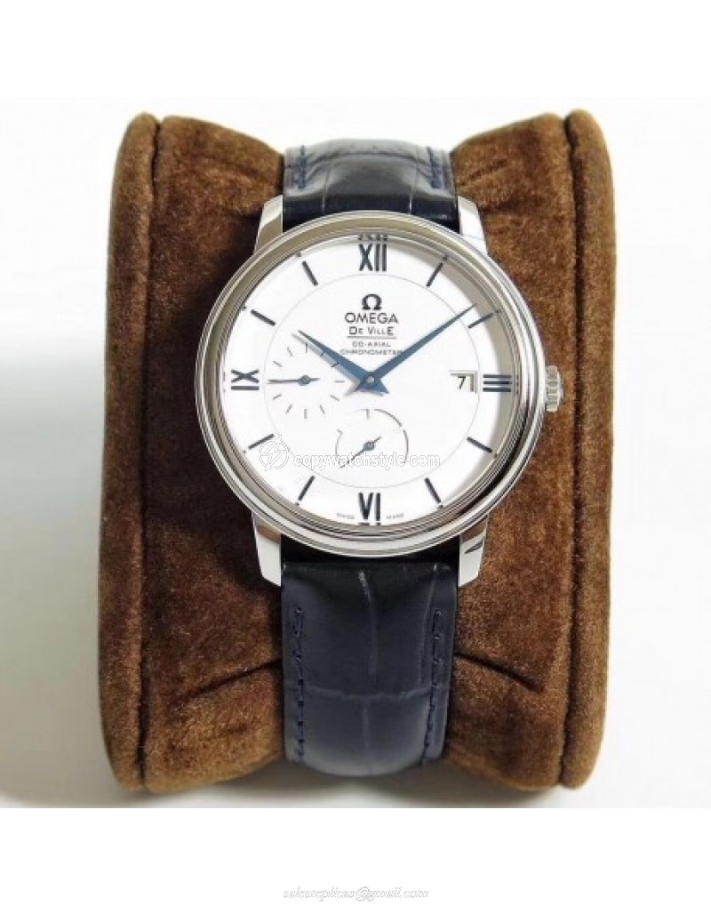 Omega De Ville Prestige Co-Axial Power Reserve 424.53.40.21.04.001 TW Stainless Steel White Omega De Ville Prestige Co-Axial Power Reserve 424.53.40.21.04.001 TW Stainless Steel White