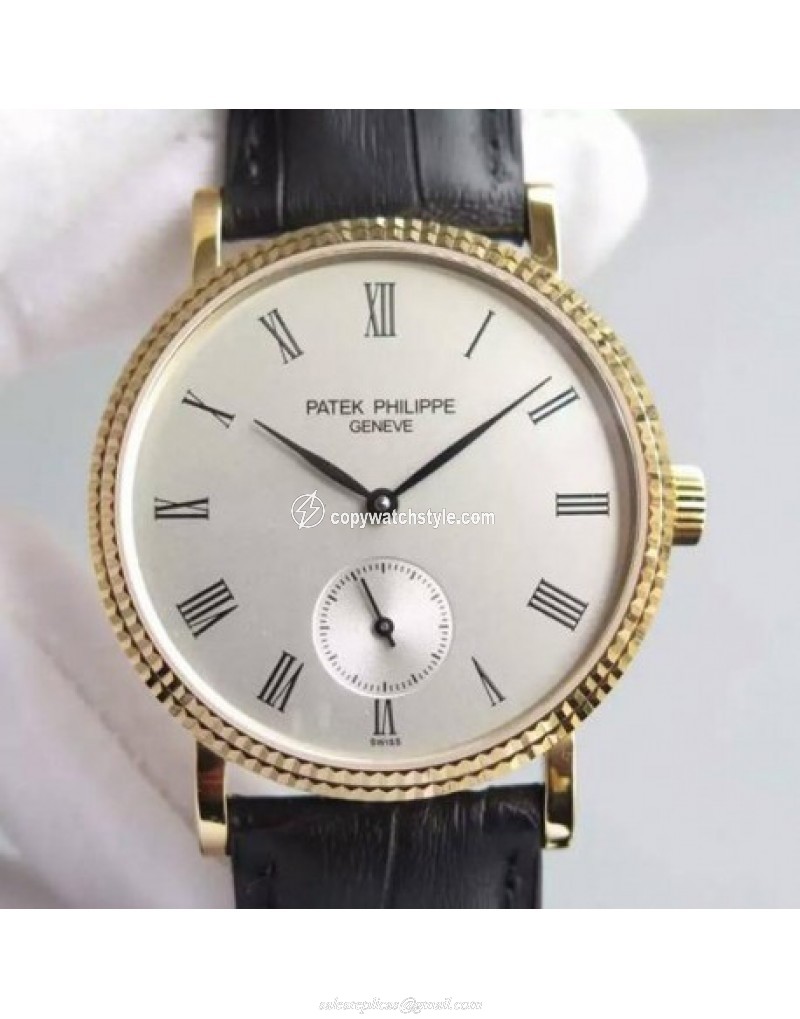 Patek Philippe Calatrava 5119R Yellow Gold White Patek Philippe Calatrava 5119R Yellow Gold White