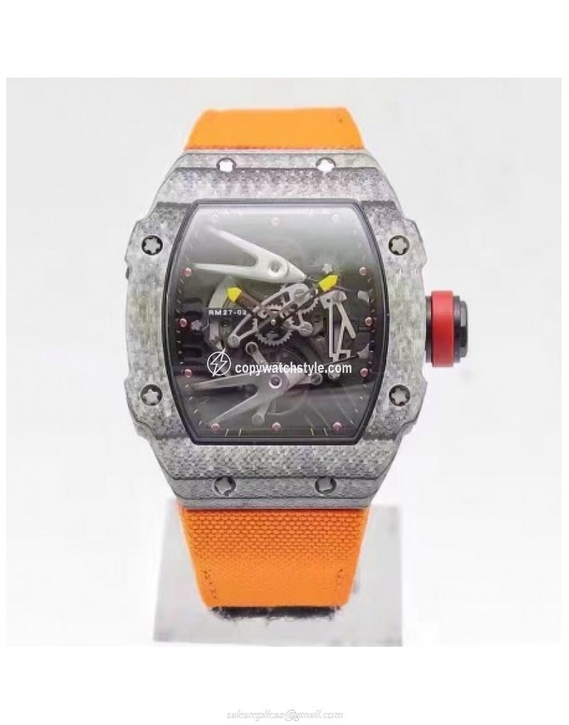 Richard Mille RM27-02 Forged Carbon Black & Skeleton 