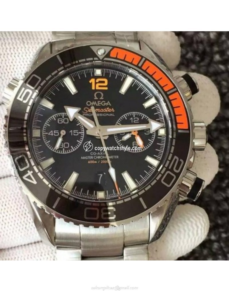 Omega Seamaster Planet Ocean 600M Stainless Steel Black 