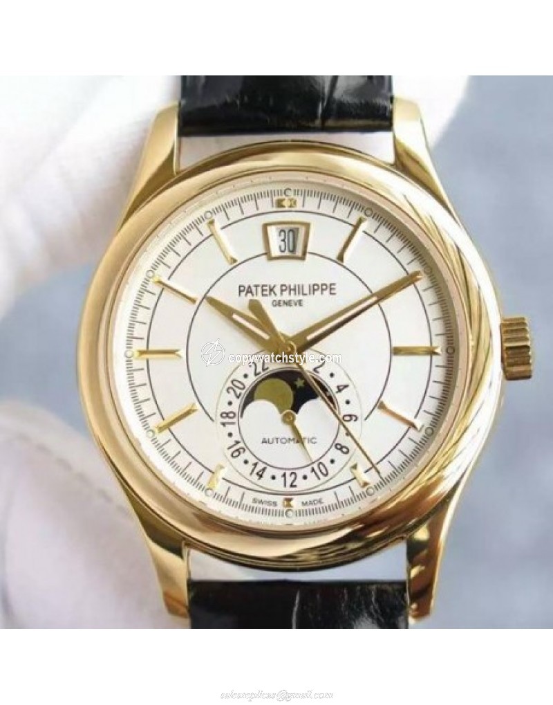 Patek Philippe Annual Calendar 5205 Rose Gold White Patek Philippe Annual Calendar 5205 Rose Gold White