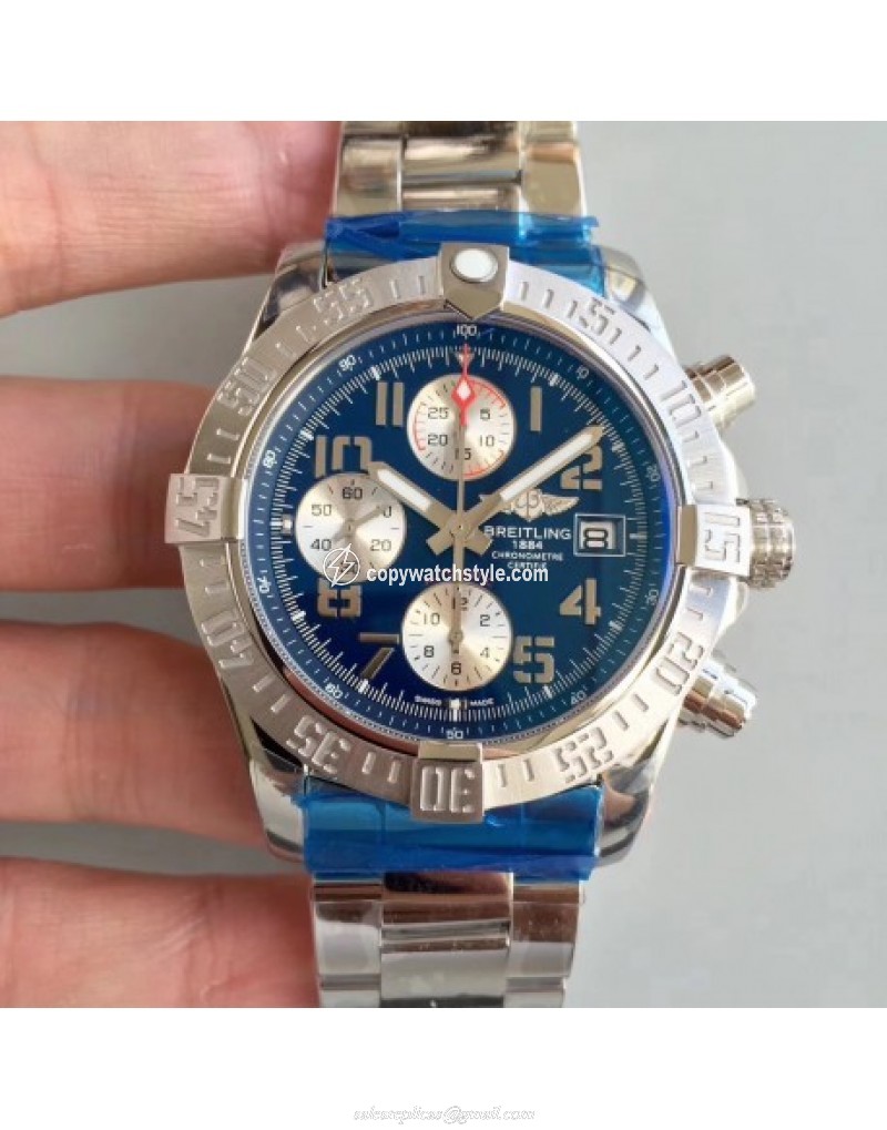 Breitling Avenger II Automatic Chronograph A1338111/C870SS GF Stainless Steel Blue Breitling Avenger II Automatic Chronograph A1338111/C870SS GF Stainless Steel Blue