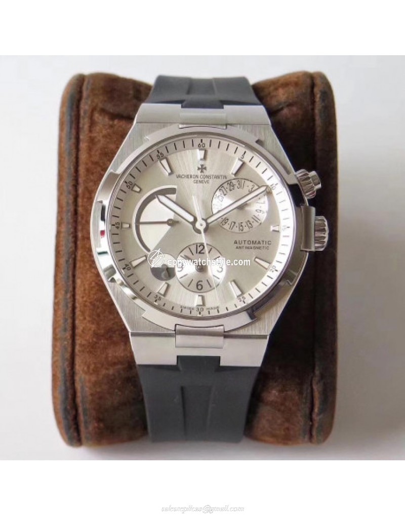 Vacheron Constantin Overseas Dual Time 47450/B01A-9226 TWA Stainless Steel Silver Vacheron Constantin Overseas Dual Time 47450/B01A-9226 TWA Stainless Steel Silver
