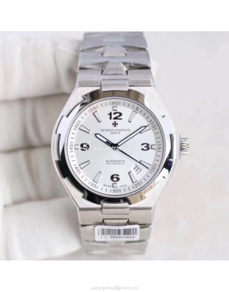 Vacheron Constantin Overseas 47040 Noob Stainless Steel White Vacheron Constantin Overseas 47040 Noob Stainless Steel White