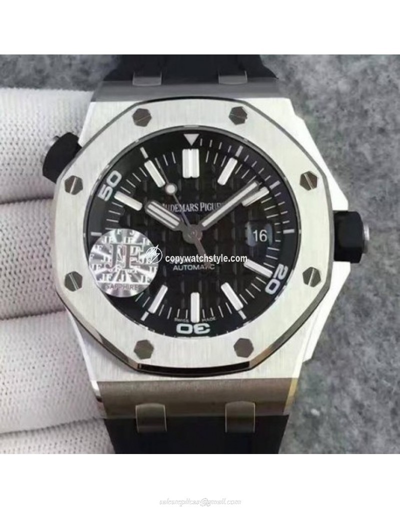 Audemars Piguet Royal Oak Offshore Diver 15710 Stainless Steel Black Audemars Piguet Royal Oak Offshore Diver 15710 Stainless Steel Black