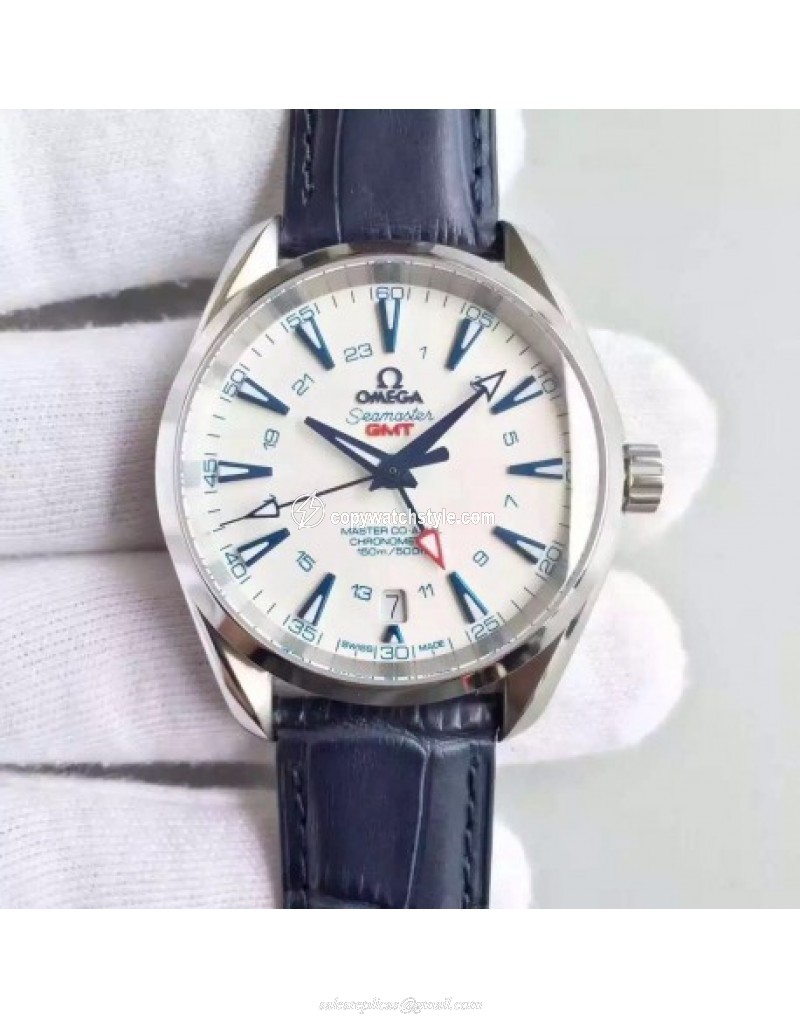 Omega Seamaster Aqua Terra 150M GMT 231.92.43.22.04.001 43MM JH Stainless Steel White Omega Seamaster Aqua Terra 150M GMT 231.92.43.22.04.001 43MM JH Stainless Steel White