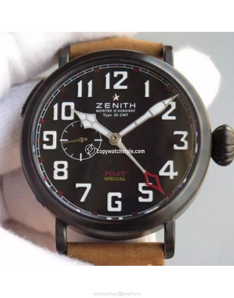 Zenith Pilot Type 20 GMT 1903 Black Zenith Pilot Type 20 GMT 1903 Black
