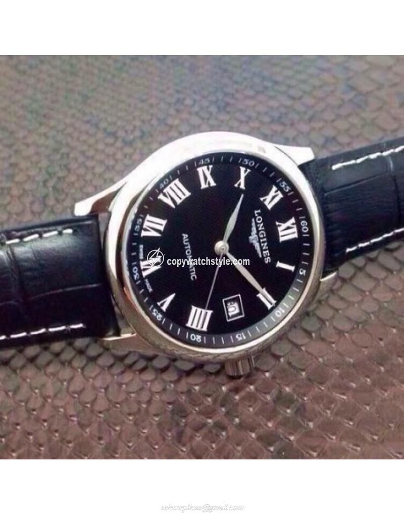 Longines Master Collection Stainless Steel Black Longines Master Collection Stainless Steel Black