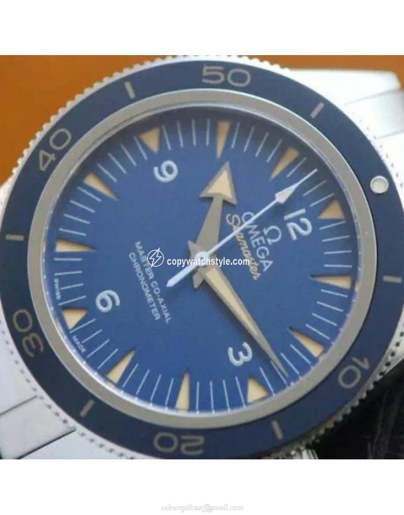 Omega Seamaster 300 Stainless Steel Blue Omega Seamaster 300 Stainless Steel Blue
