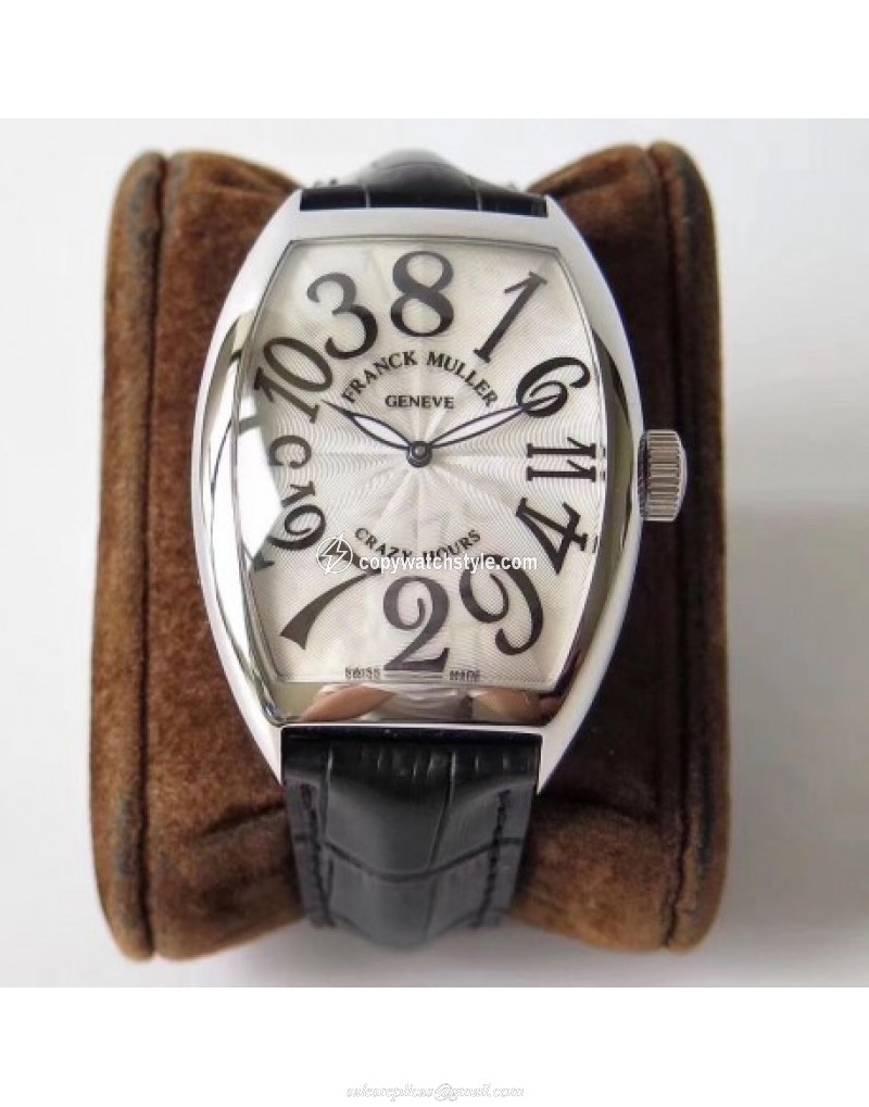 Franck Muller Crazy Hours FM 8880 AB Stainless Steel Silver 