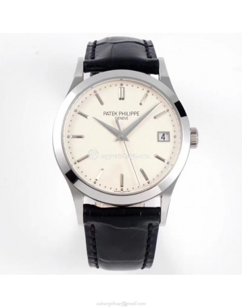 Patek Philippe Calatrava 5296G-010 ZF Stainless Steel Beige 