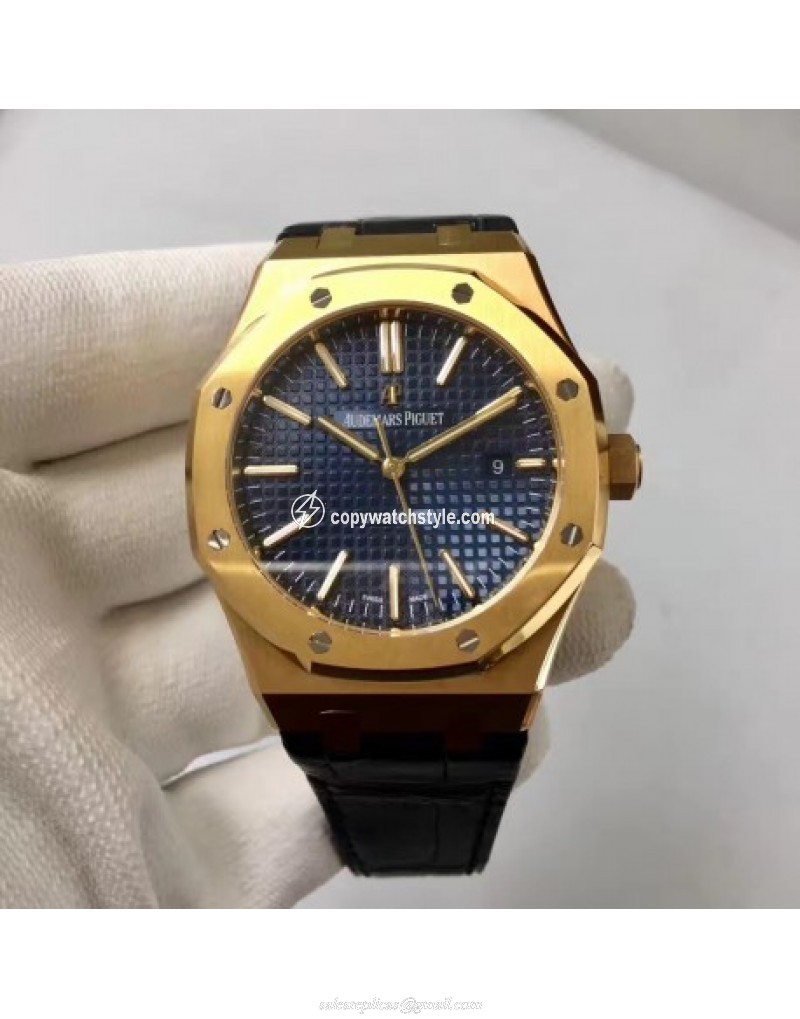 Audemars Piguet Royal Oak 15400 JF Yellow Gold Blue Audemars Piguet Royal Oak 15400 JF Yellow Gold Blue