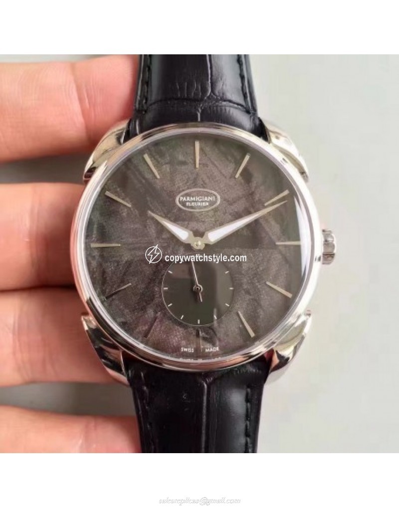 Parmigiani Fleurier Tonda PFC267-3001400-HA1441 Stainless Steel Meteorite Black 