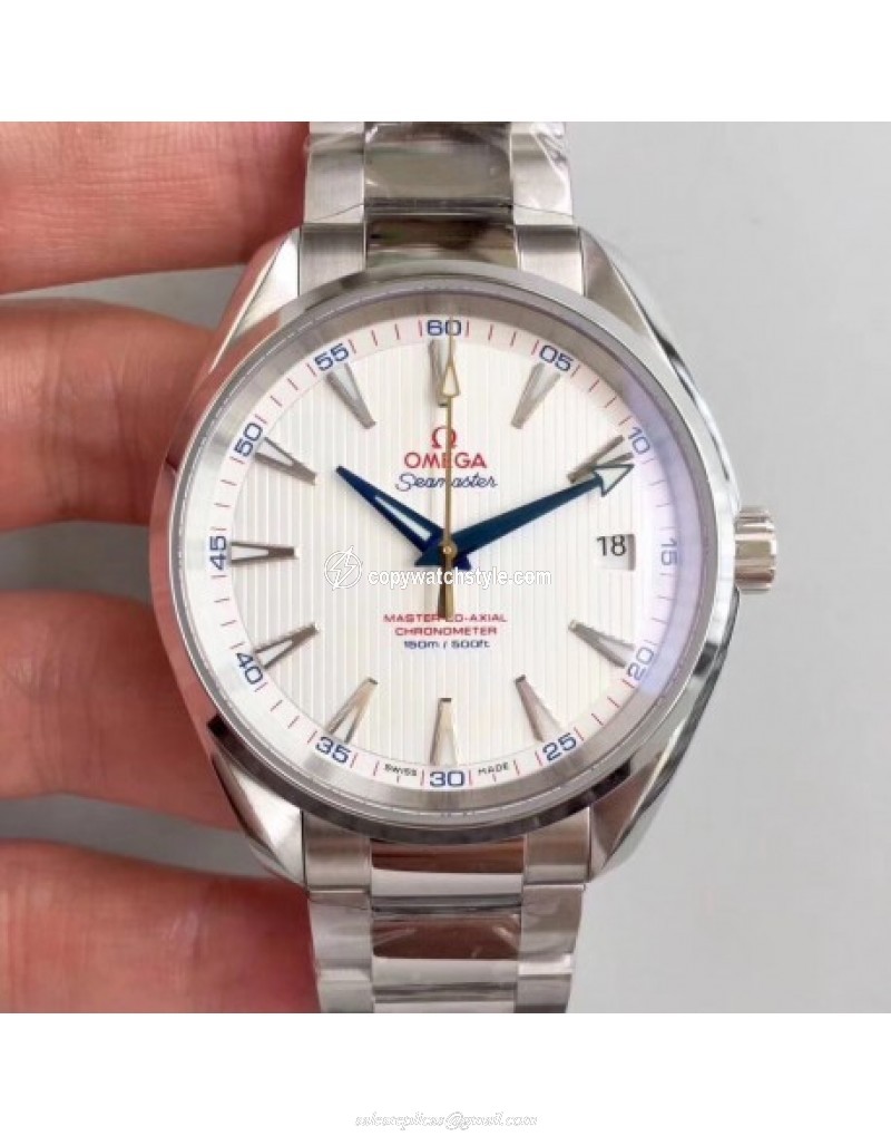 Omega Seamaster Aqua Terra 150M Master Golf Edition 231.10.42.21.02.004 VS Stainless Steel White 