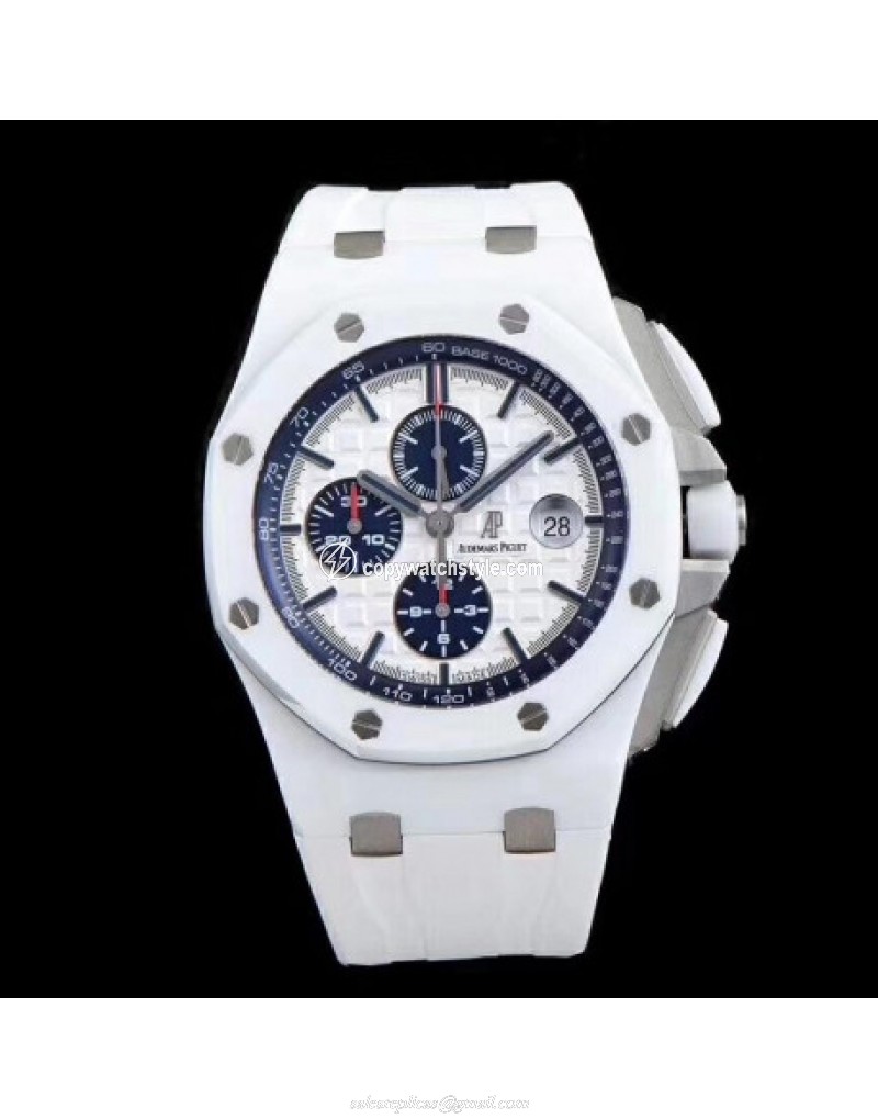 Audemars Piguet Royal Oak Offshore 26402CB.OO.A010CA.01 JF V2 White Ceramic White Audemars Piguet Royal Oak Offshore 26402CB.OO.A010CA.01 JF V2 White Ceramic White