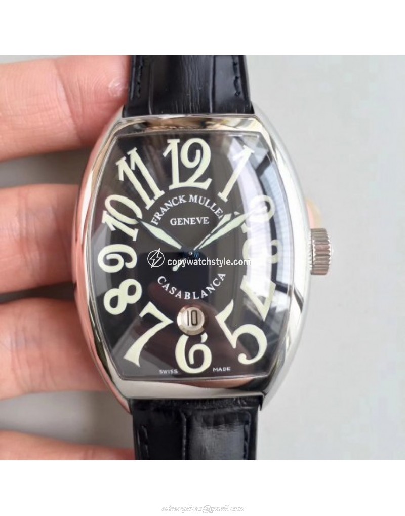 Franck Muller Casablanca Date 8880 C DT TW Stainless Steel Black Franck Muller Casablanca Date 8880 C DT TW Stainless Steel Black