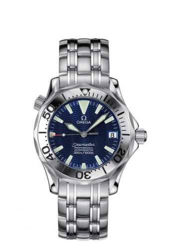 Omega Seamaster Diver 300M Automatic 36.25 Stainless Steel / Electric Blue / Bracelet 2053.80.00 Omega Seamaster Diver 300M Automatic 36.25 Stainless Steel / Electric Blue / Bracelet 2053.80.00
