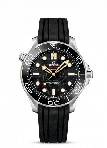 Omega Seamaster Diver 300M Master Co-Axial 42 James Bond Stainless Steel / Black / Rubber 210.22.42.20.01.003