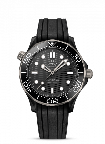 Omega Seamaster Diver 300M Master Co-Axial 43.5 Ceramic / Titanium / Black / Rubber 210.92.44.20.01.001 Omega Seamaster Diver 300M Master Co-Axial 43.5 Ceramic / Titanium / Black / Rubber 210.92.44.20.01.001