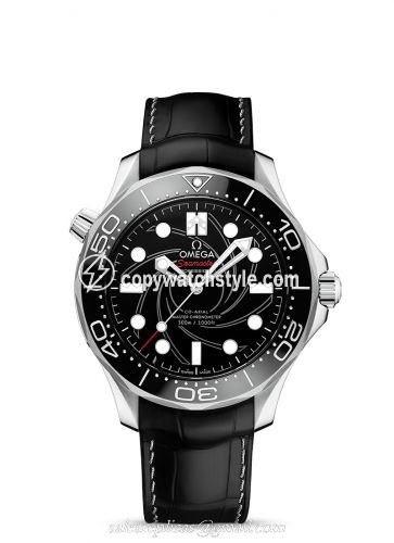 Omega Seamaster Diver 300M Master Co-Axial 42 James Bond Platinum / Black 210.93.42.20.01.001