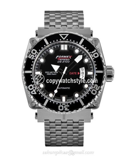 Formex Diver Automatic Black / Bracelet 2100.1.7020.100 Formex Diver Automatic Black / Bracelet 2100.1.7020.100