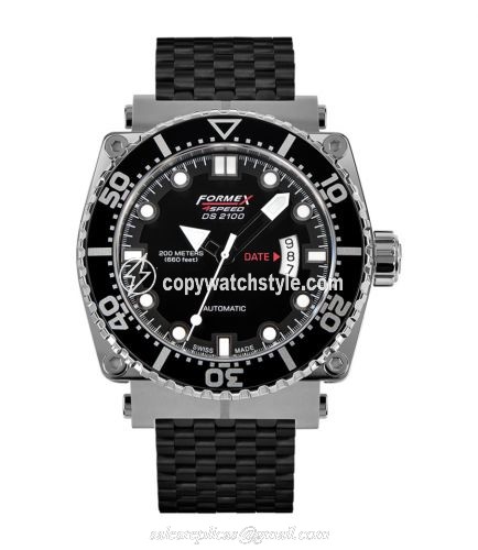 Formex Diver Automatic Black / Bracelet 2100.1.7020.110 Formex Diver Automatic Black / Bracelet 2100.1.7020.110