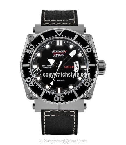 Formex Diver Automatic Black / Calf 2100.1.7020.213 Formex Diver Automatic Black / Calf 2100.1.7020.213