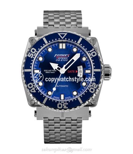 Formex Diver Automatic Blue / Bracelet 2100.1.7030.100 Formex Diver Automatic Blue / Bracelet 2100.1.7030.100