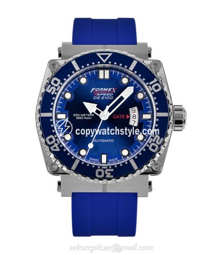 Formex Diver Automatic Blue / Rubber 2100.1.7030.940 Formex Diver Automatic Blue / Rubber 2100.1.7030.940
