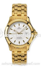 Omega Seamaster 120M Automatic 36.25 Yellow Gold / White 2101.21.00 Omega Seamaster 120M Automatic 36.25 Yellow Gold / White 2101.21.00