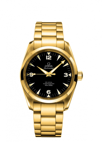 Omega Seamaster Aqua Terra 150M Co-Axial 39.2 Railmaster Yellow Gold / Bracelet 2103.52.00