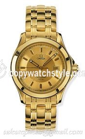 Omega Seamaster 120M Quartz 36.25 Yellow Gold / Champagne 2111.11.00 Omega Seamaster 120M Quartz 36.25 Yellow Gold / Champagne 2111.11.00