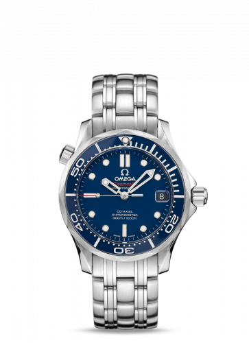 Omega Seamaster Diver 300M Co-Axial 36.25 Stainless Steel / Blue/ Bracelet / Ceramic 212.30.36.20.03.001