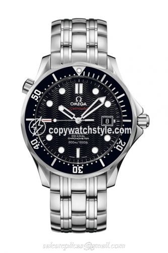 Omega Seamaster Diver 300M Co-Axial 41 Stainless Steel / Black / Bracelet / SASR 212.30.41.20.01.004