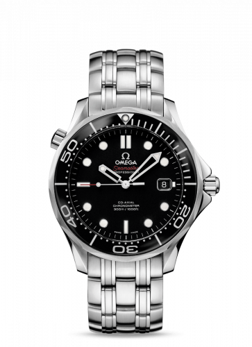 Omega Seamaster Diver 300M Co-Axial 41 Stainless Steel / Black / Bracelet / Ceramic / SASR 212.30.41.20.01.006 Omega Seamaster Diver 300M Co-Axial 41 Stainless Steel / Black / Bracelet / Ceramic / SASR 212.30.41.20.01.006