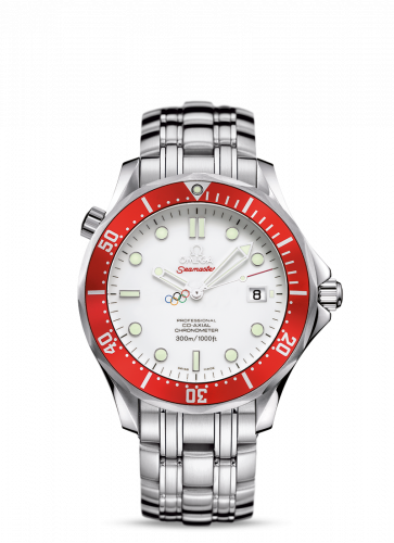 Omega Seamaster Diver 300M Co-Axial 41 Stainless Steel / White / Bracelet / Vancouver Olympics 212.30.41.20.04.001 Omega Seamaster Diver 300M Co-Axial 41 Stainless Steel / White / Bracelet / Vancouver Olympics 212.30.41.20.04.001
